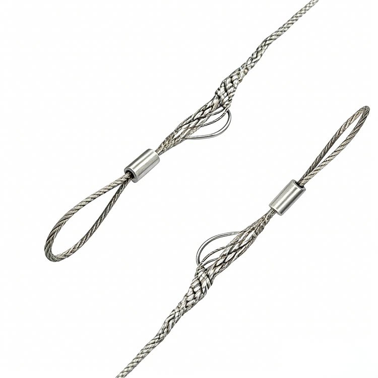 Stainless Steel Braided Wire Rope Loops with Ferrules - 图片 11
