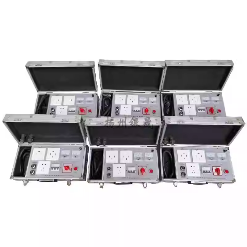 Silver metal wire rope clamping tool with dual jaws, lever handle, and riveted build for secure cable holding.