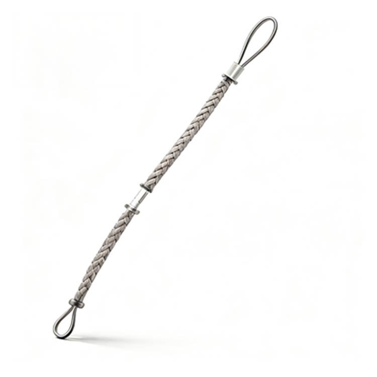 High-Strength Braided Steel Cable with Loops - 图片 4