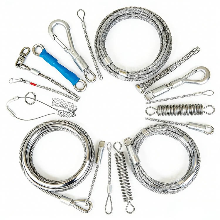 Stainless Steel Braided Wire Rope Loops with Ferrules - 图片 9