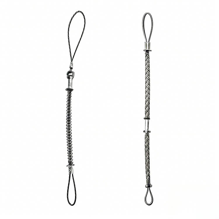 High-Strength Braided Steel Cable with Loops - 图片 8