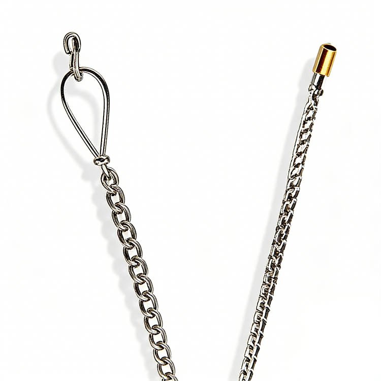 Dual-Tone Metal Chains for Jewelry & Crafts - 图片 8