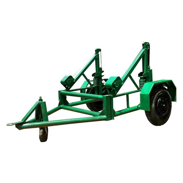 Portable Cable Reel Trailer for Efficient Wire Deployment - 图片 3