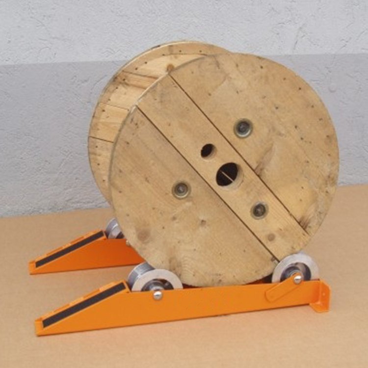 Durable Heavy-Duty Cable Reel Stand for Spool Management - 图片 3