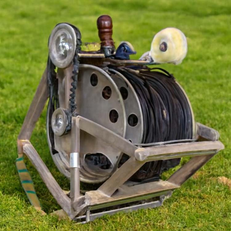 Portable Backpack Cable Reel for Field Use - 图片 3