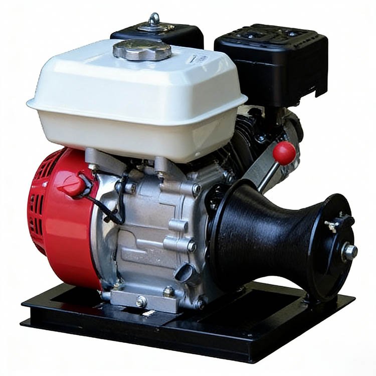 Heavy-Duty Gasoline Winch for Construction - 图片 3