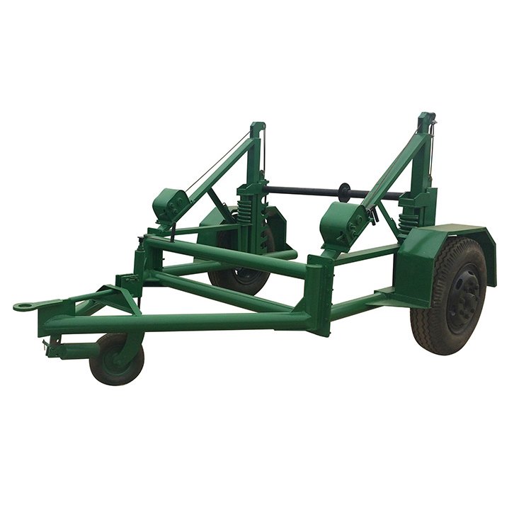Portable Cable Reel Trailer for Efficient Wire Deployment - 图片 4