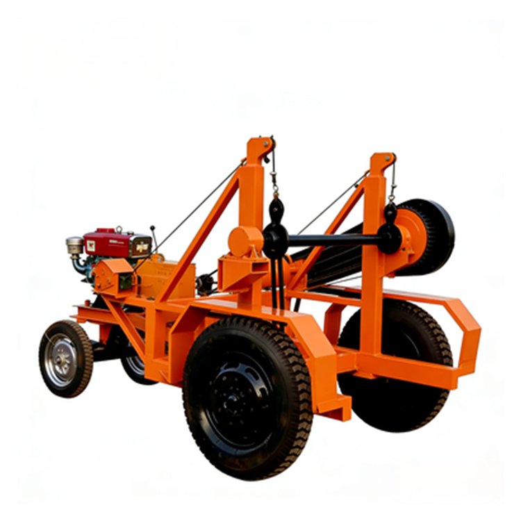 Portable Cable Winch Trailer for Heavy-Duty Tasks - 图片 4