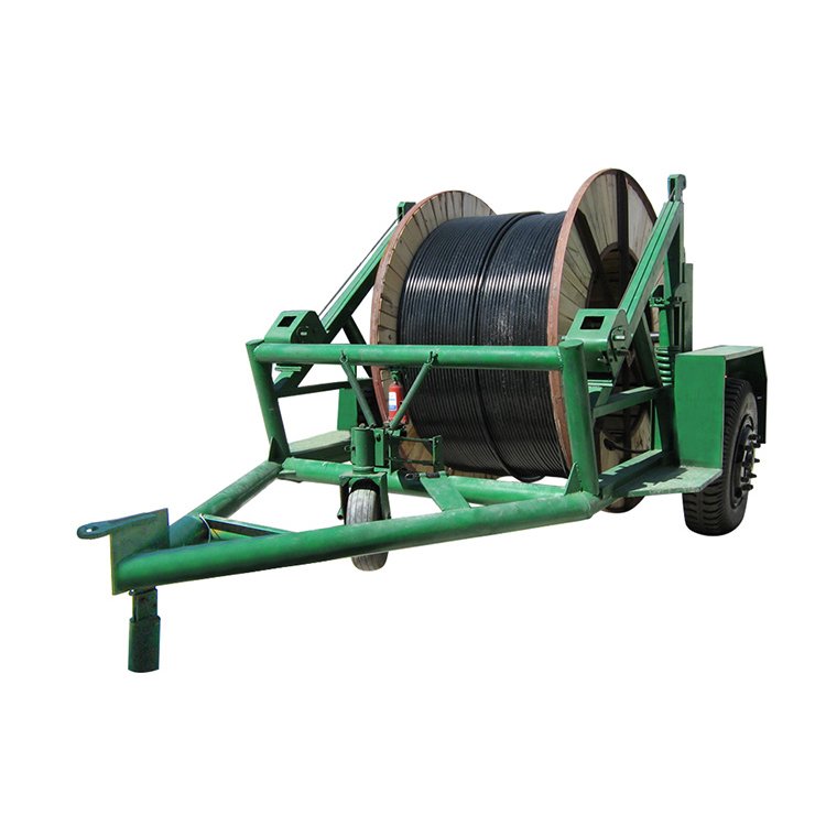 Portable Cable Reel Trailer for Efficient Wire Deployment - 图片 5