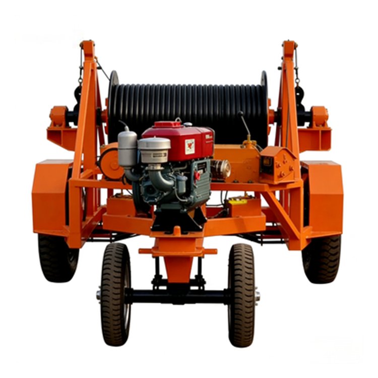 Portable Cable Winch Trailer for Heavy-Duty Tasks - 图片 5