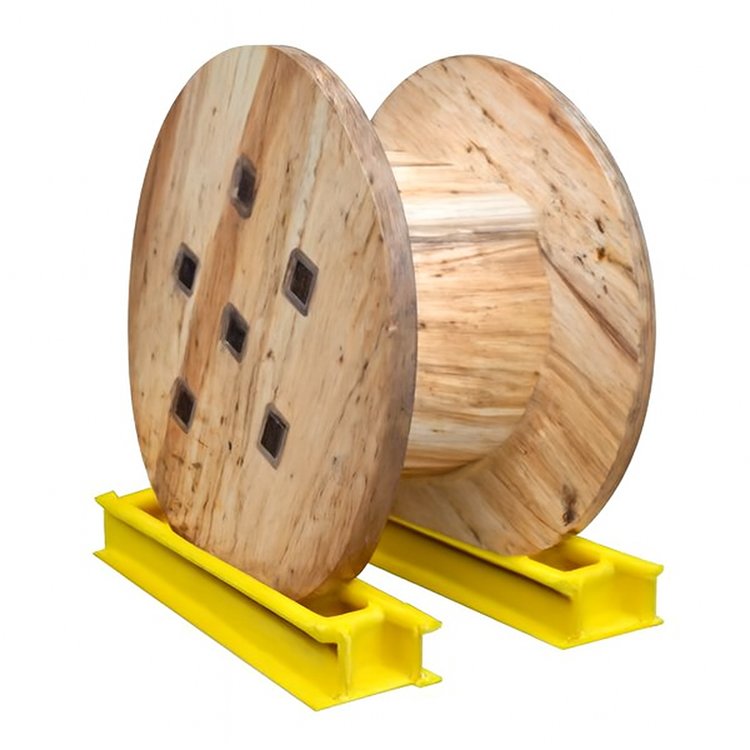 Durable Heavy-Duty Cable Reel Stand for Spool Management - 图片 6