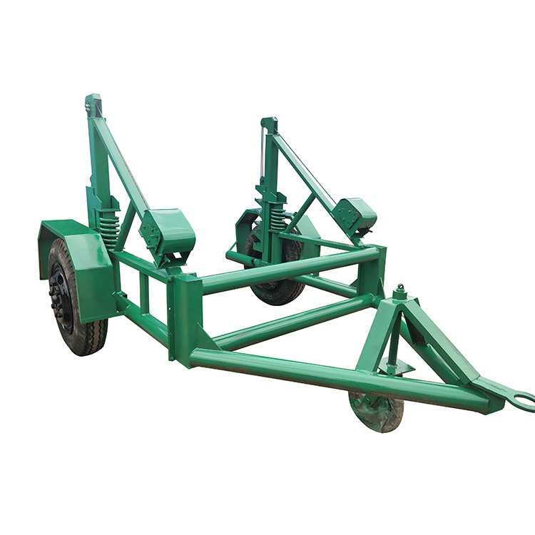 Portable Cable Reel Trailer for Efficient Wire Deployment - 图片 6