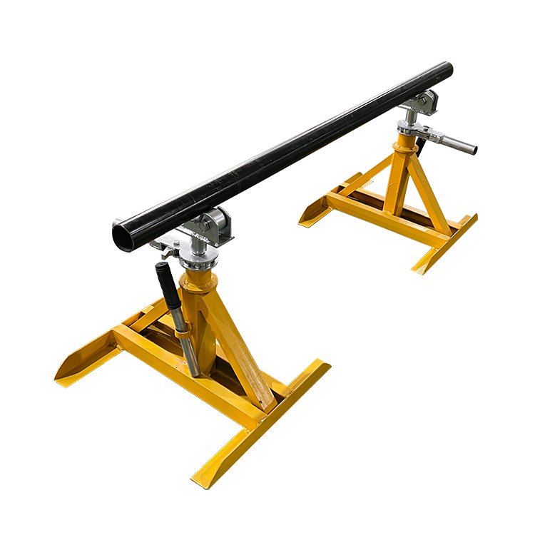 adjustable cable reel stand for cable drum pay-off