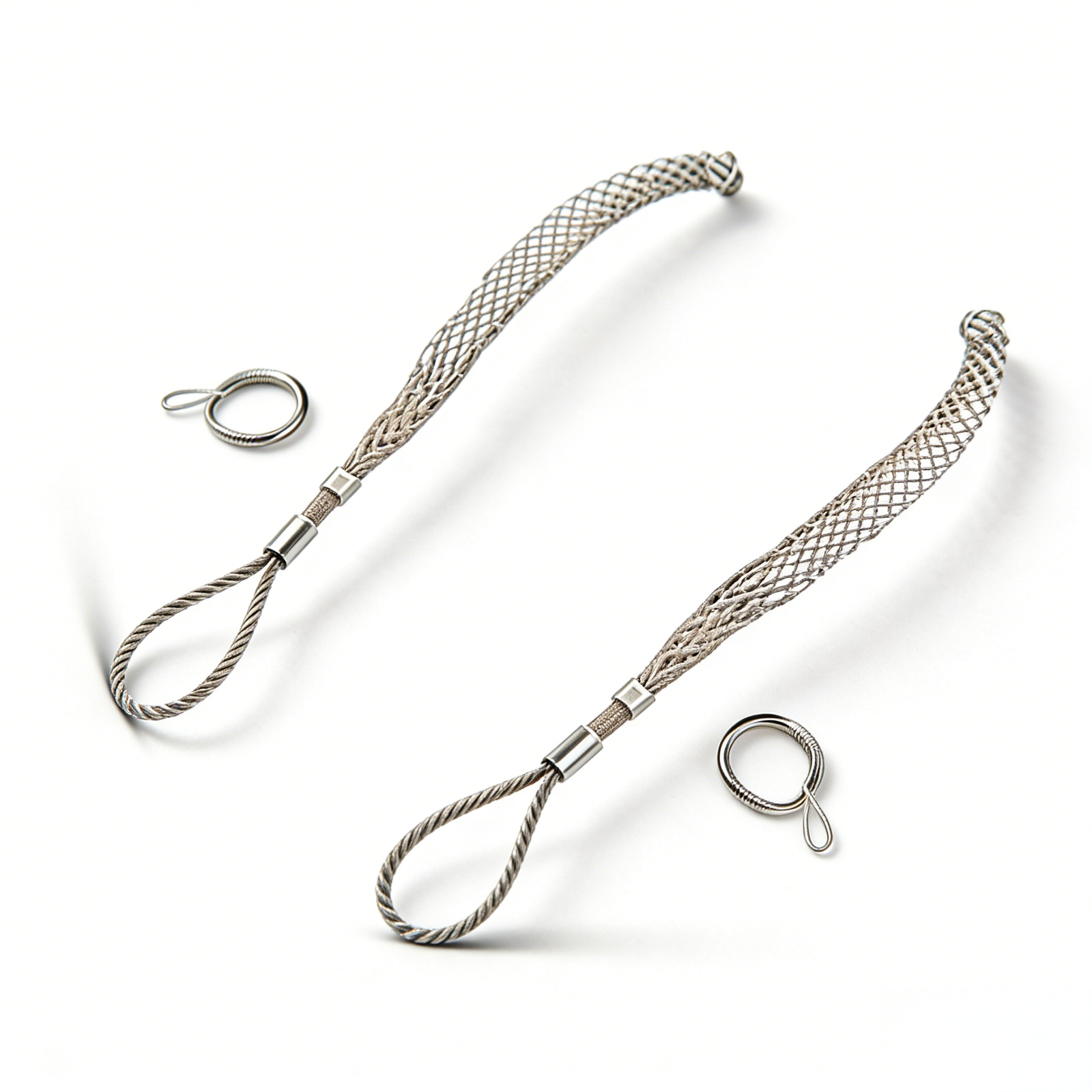 Cable Sock dual display single eye pulling sock