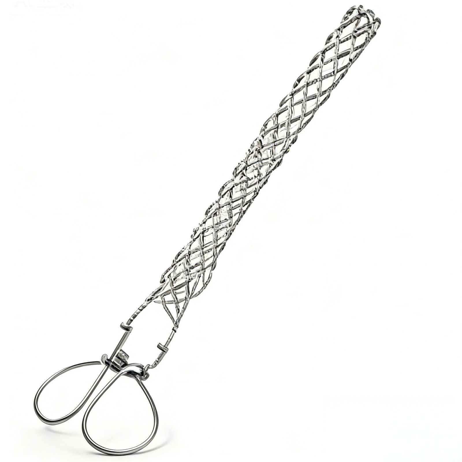 Double-eye cable pulling sock displayed in a full studio product shot.