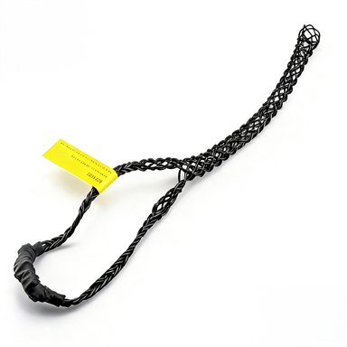 Single Eye Cable Grip front view with braided pulling body
