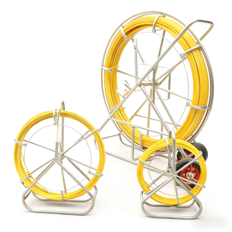 duct rodder set for conduit and cable routing work