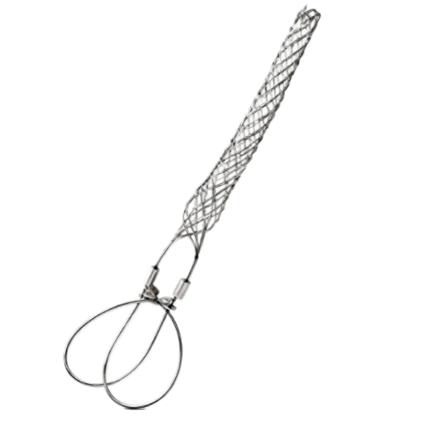 double eye cable pulling sock wire mesh cable stocking