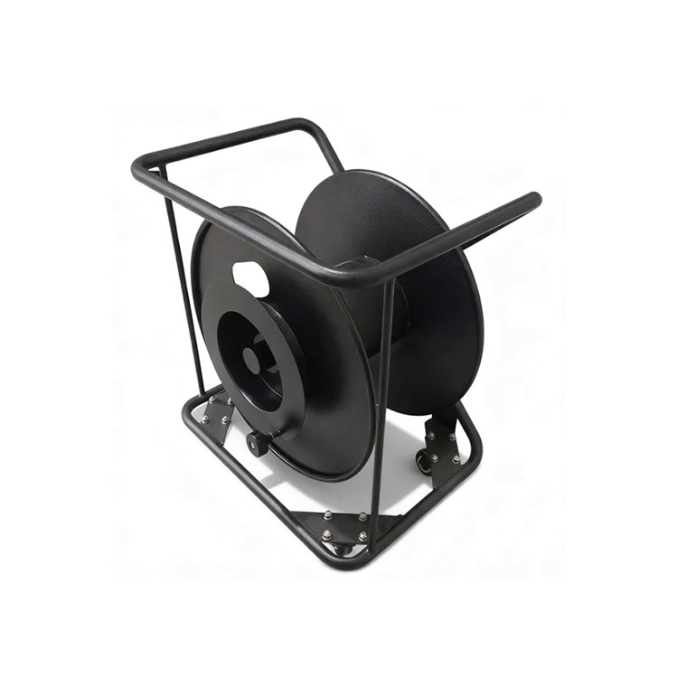 Tactical fiber reel angled view