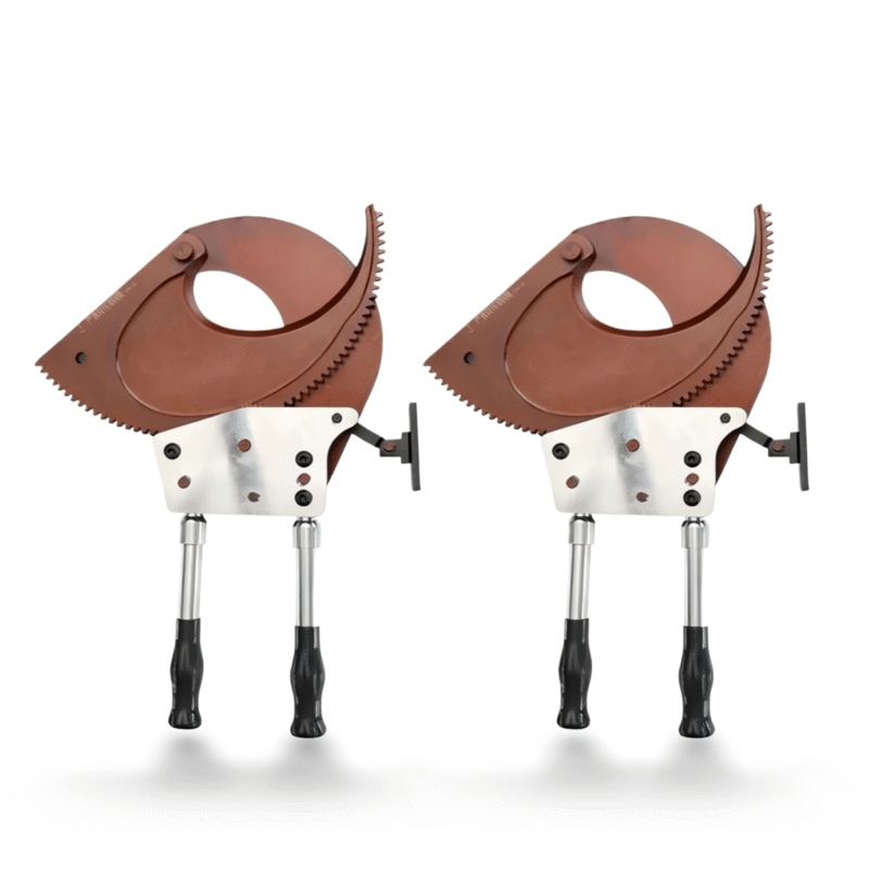 Manual Cable Cutter - Two-Handle Open Jaw Cutting Tool