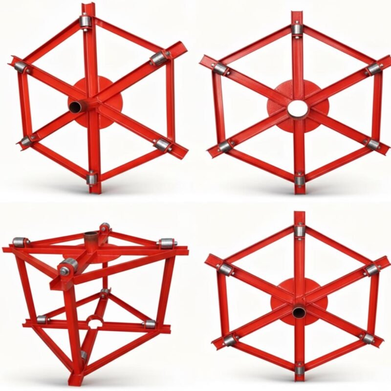 cable pay-off support multi-view image