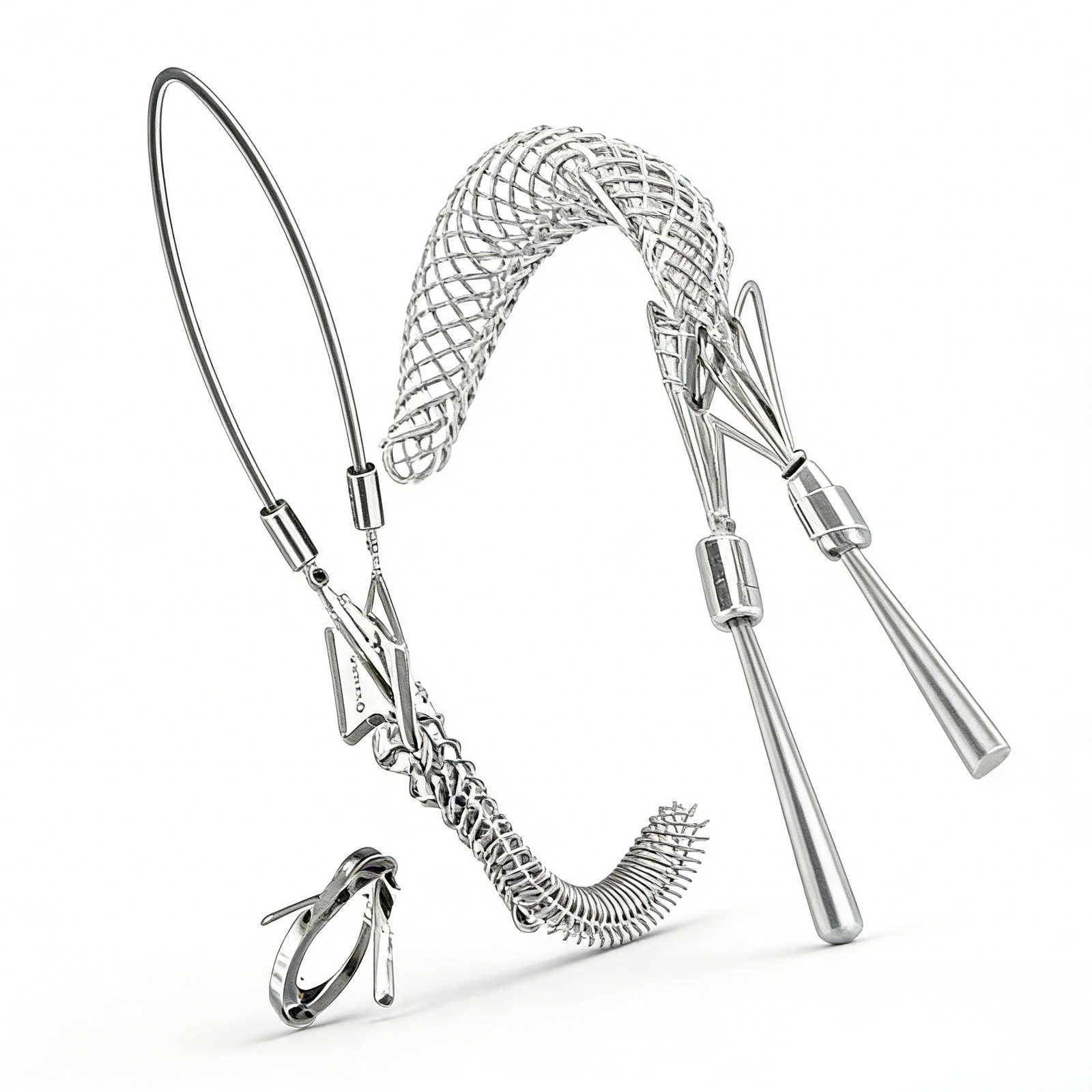 Basket Type Grip full-length laid-flat view