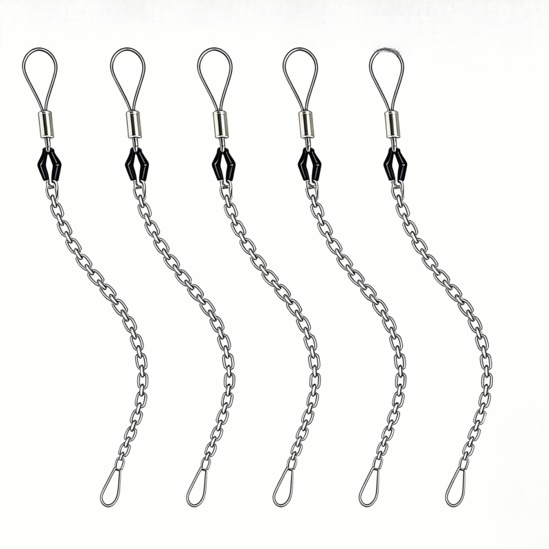 Wire mesh grip braided sleeve detail for cable pulling