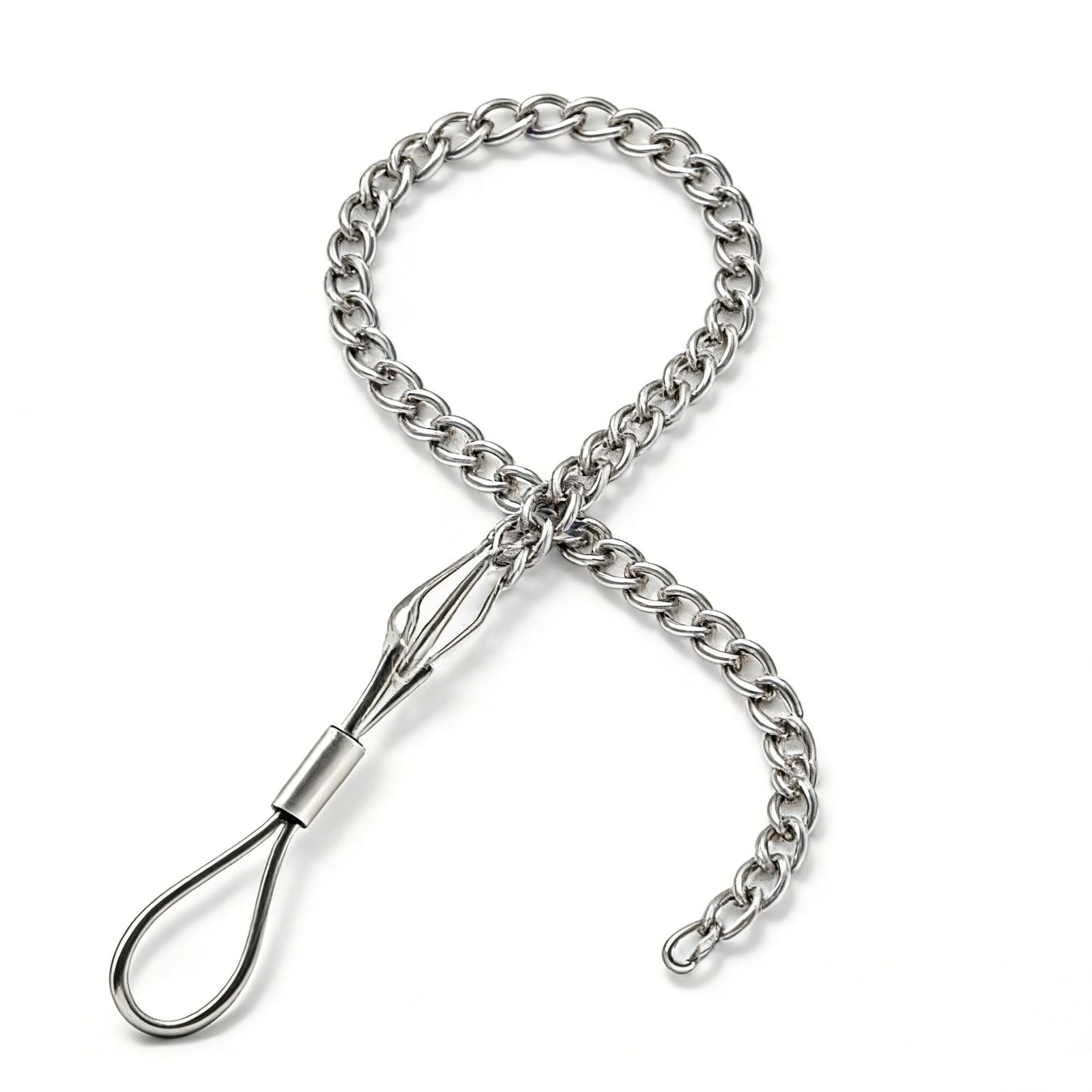 Cable Grip close up image showing loop and chain detail