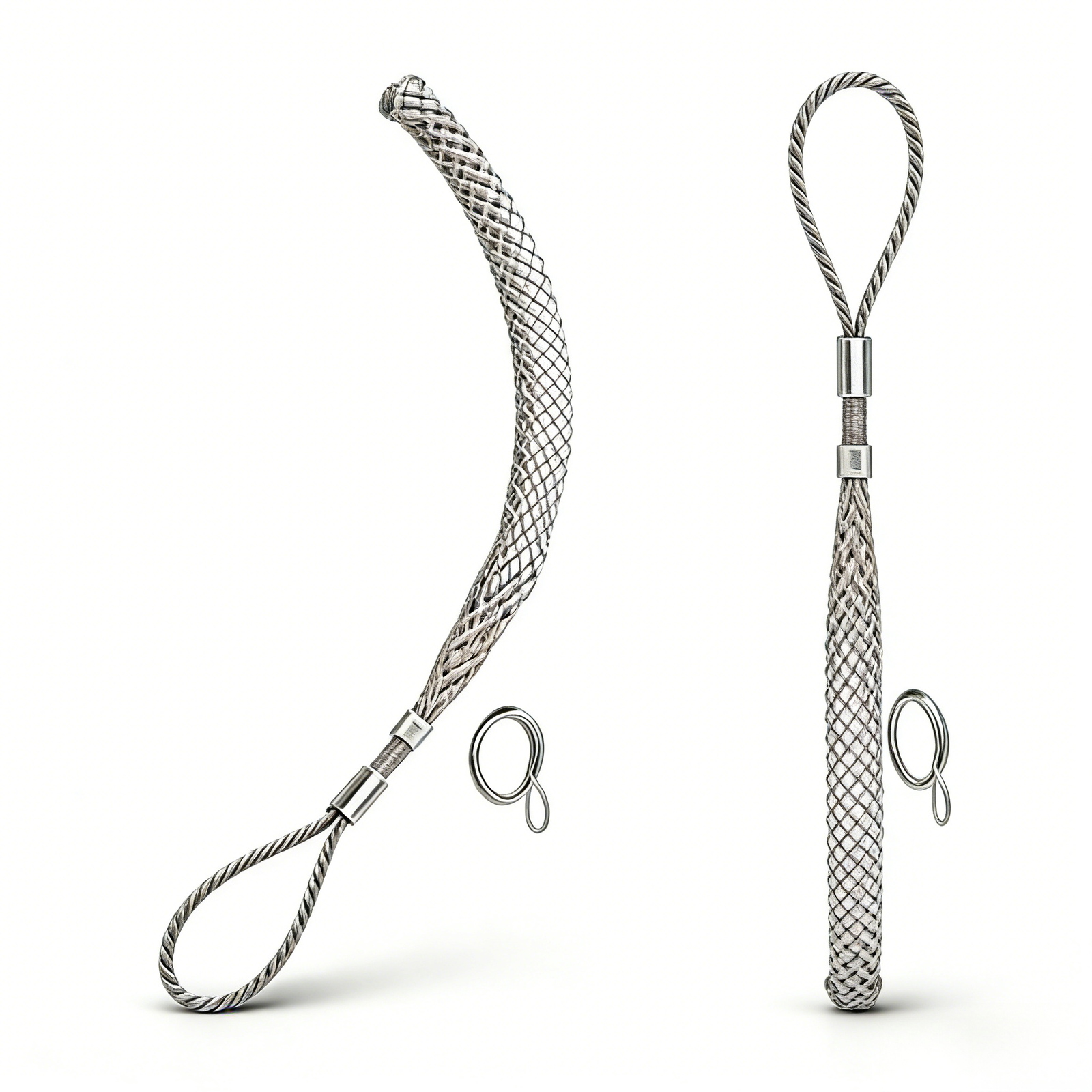 Cable Sock dual display single eye pulling sock