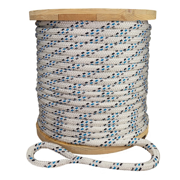 Close-up of General Utility Rope on wooden spool