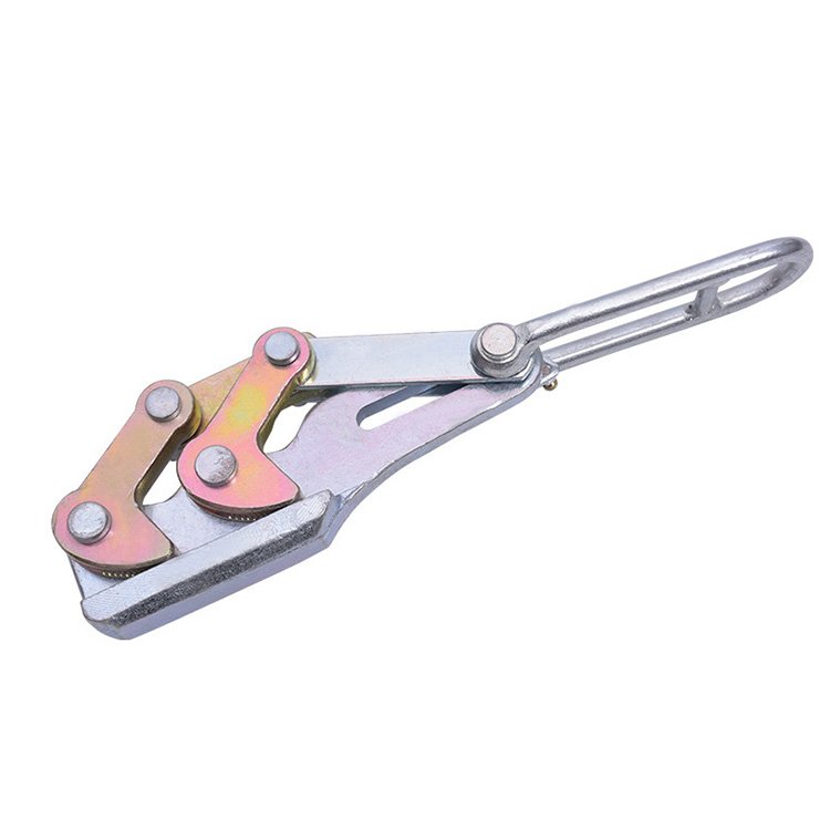 dual cam earth wire gripper side view on white background