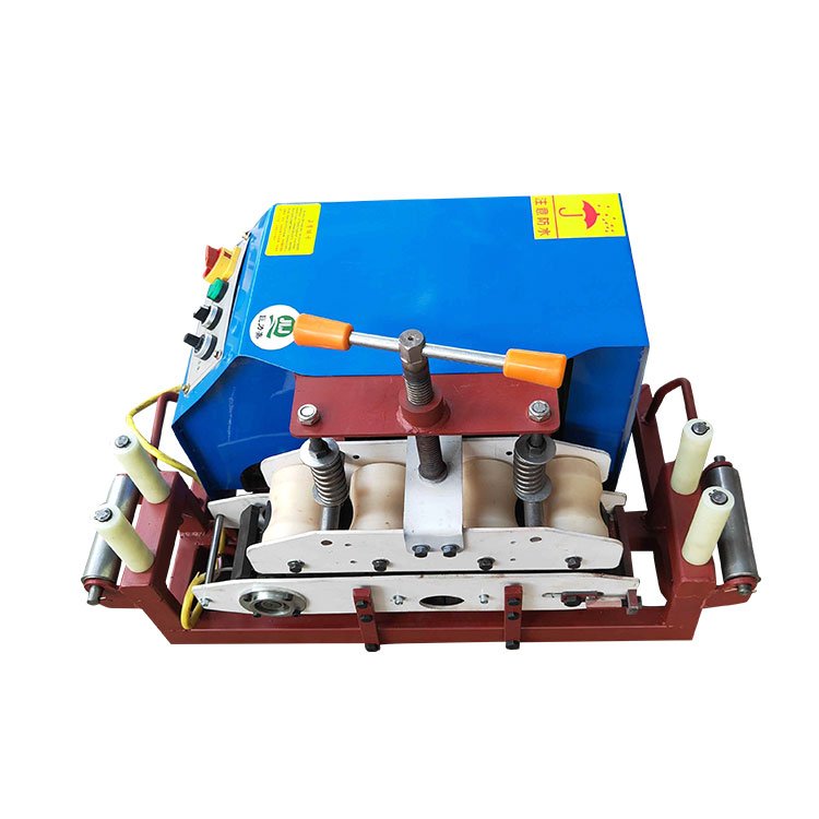 angled Crawler Cable Tractor for underground cable work