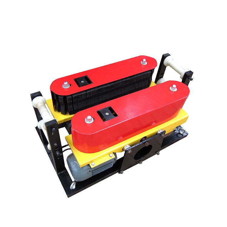 Cable Laying Conveyor front view for underground cable installation