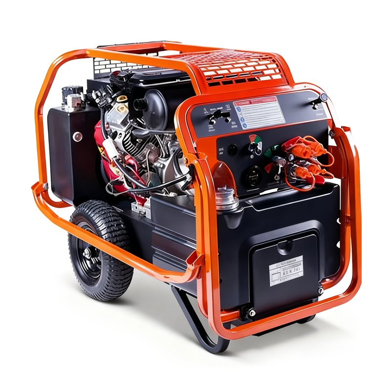 Hydraulic Power Unit portable engine driven system front left view