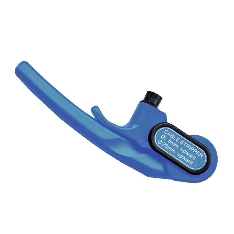 blue Cable Sheath Stripper & Ring Tool for cable sheath stripping