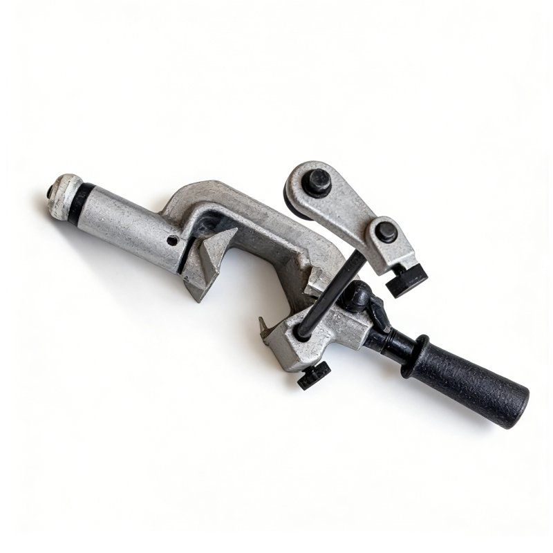Product angle image of a Cable Jacket Stripper with handle structure for round cable jacket removal work.