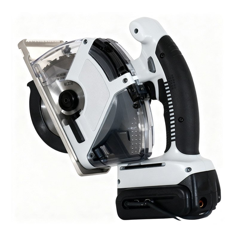 cordless cable sheath stripper angled view