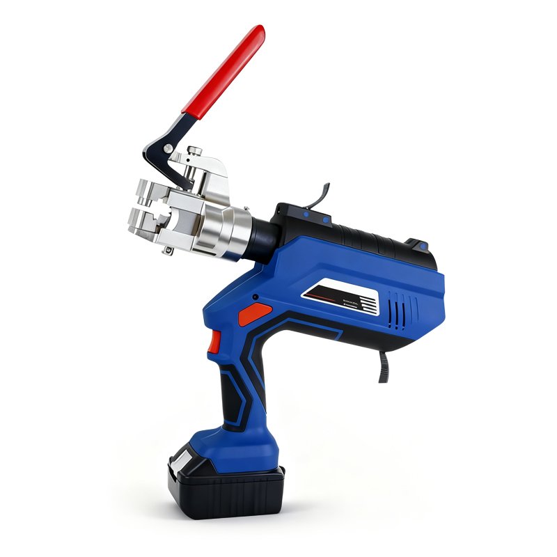 Manual Contact Wire Cutter close angled view with cutting head detail