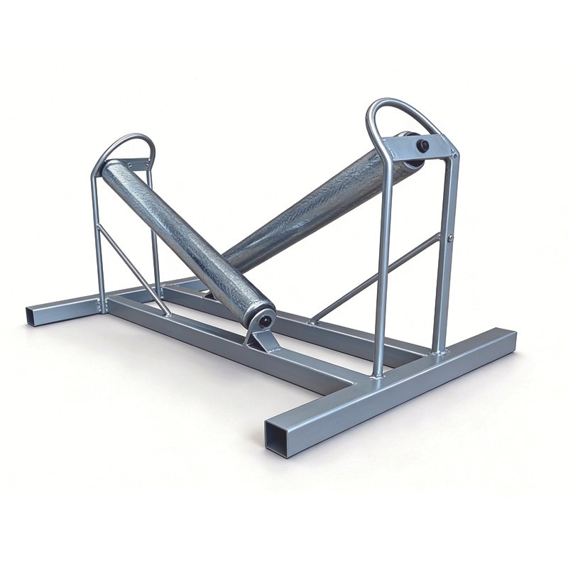 cable reel roller stand angled product image