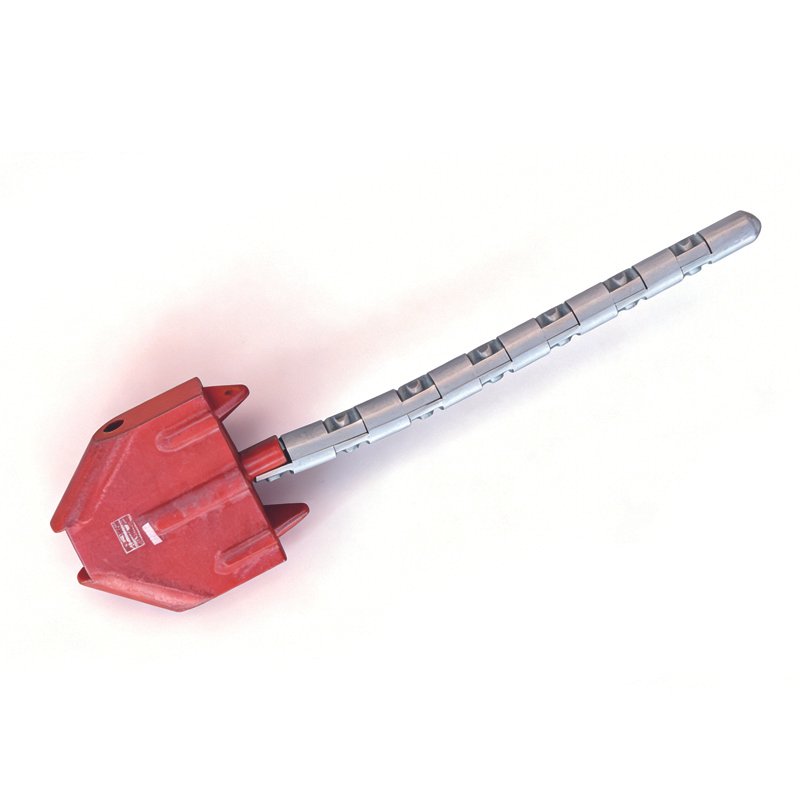 Close-up of two bundle conductors stringing board